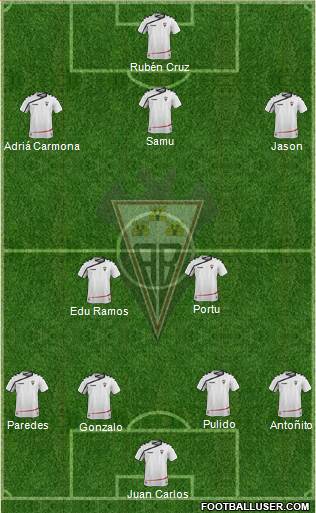 Albacete B., S.A.D. Formation 2016