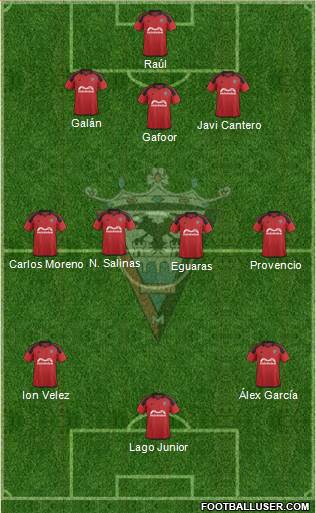C.D. Mirandés Formation 2016
