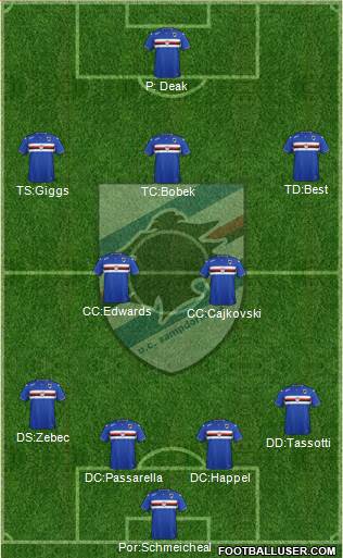 Sampdoria Formation 2016
