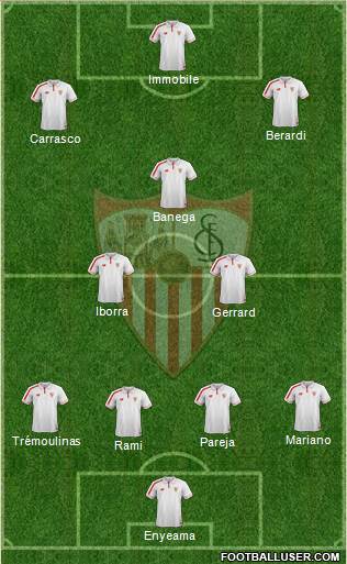 Sevilla F.C., S.A.D. Formation 2016