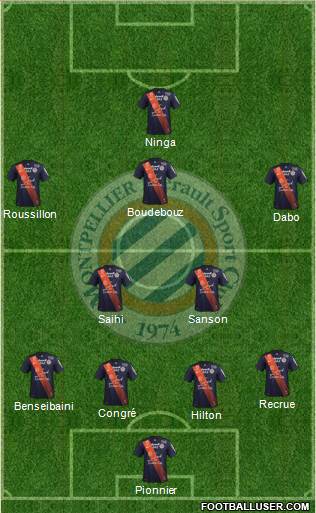 Montpellier Hérault Sport Club Formation 2016