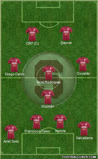 CD Saprissa Formation 2016