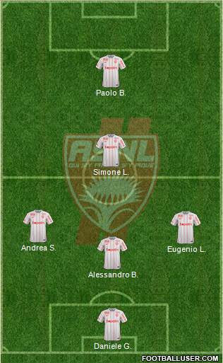A.S. Nancy Lorraine Formation 2016
