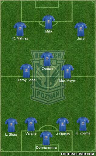 Lech Poznan Formation 2016