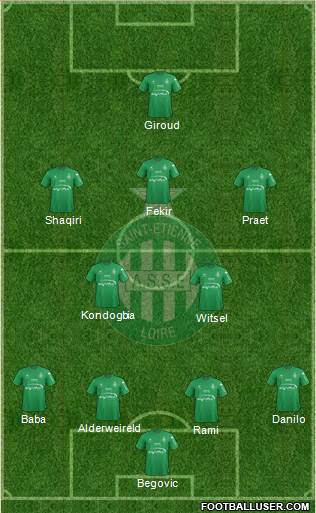 A.S. Saint-Etienne Formation 2016