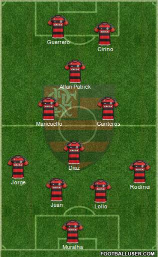 CR Flamengo Formation 2016