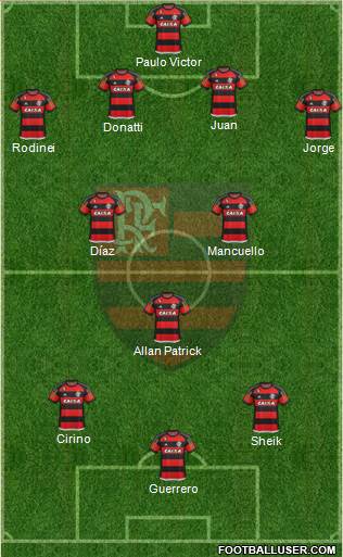 CR Flamengo Formation 2016