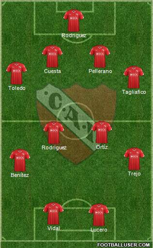 Independiente Formation 2016