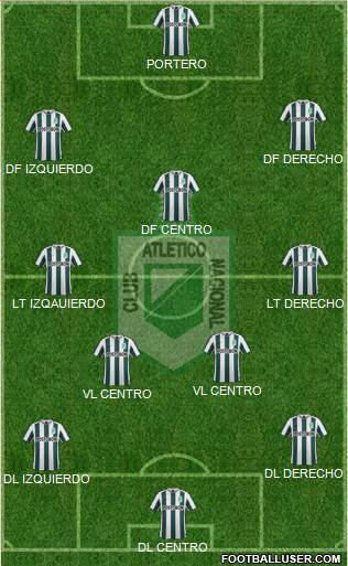 CDC Atlético Nacional Formation 2016