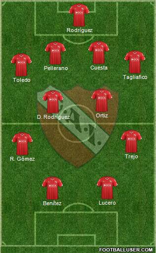 Independiente Formation 2016