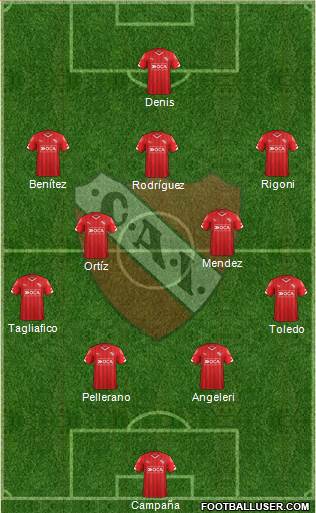 Independiente Formation 2016
