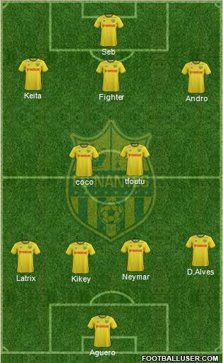 FC Nantes Formation 2016