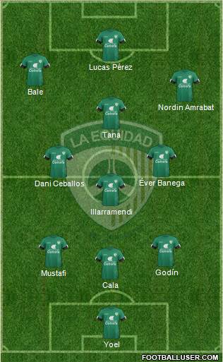 CD La Equidad Formation 2016