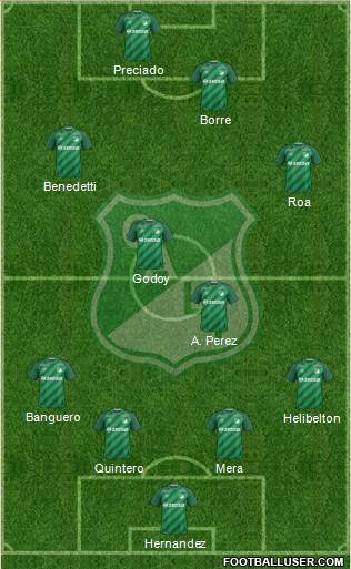 AC Deportivo Cali Formation 2016