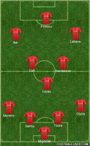 Liverpool Formation 2016