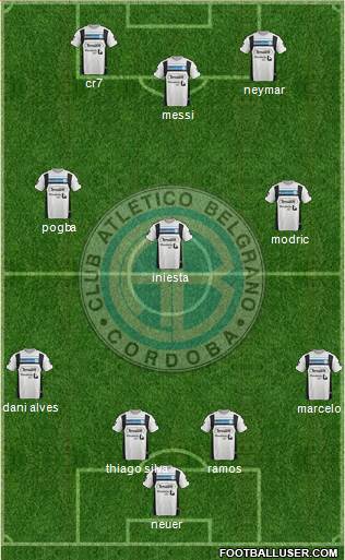 Belgrano de Córdoba Formation 2016