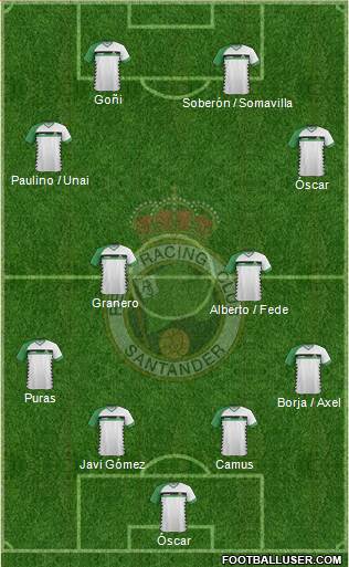 R. Racing Club S.A.D. Formation 2016