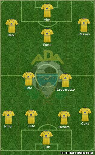 A.D. Alcorcón Formation 2016