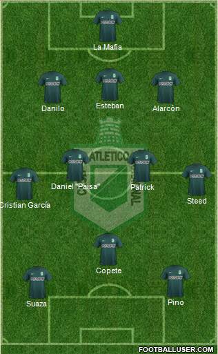 CDC Atlético Nacional Formation 2016