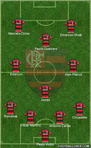 CR Flamengo Formation 2016