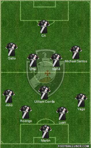 CR Vasco da Gama Formation 2016