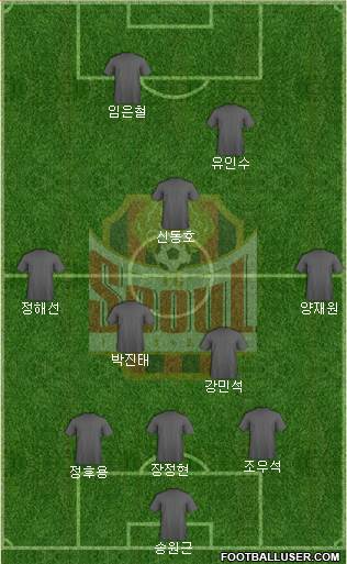 FC Seoul Formation 2016