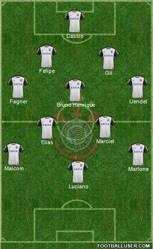 SC Corinthians Paulista Formation 2016