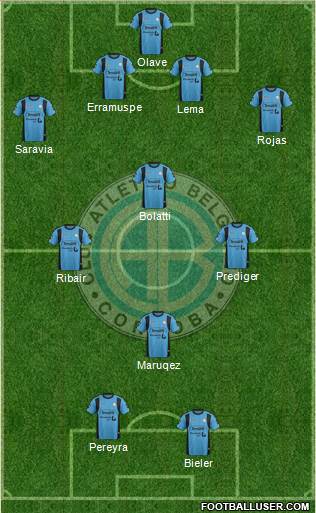 Belgrano de Córdoba Formation 2016