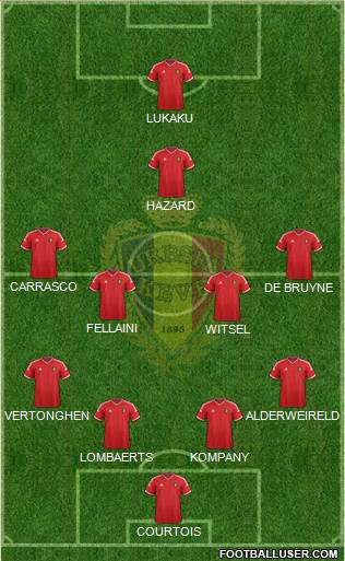 Belgium Formation 2016