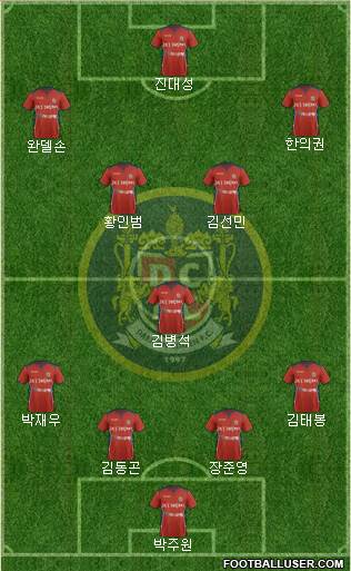 Daejeon Citizen Formation 2016