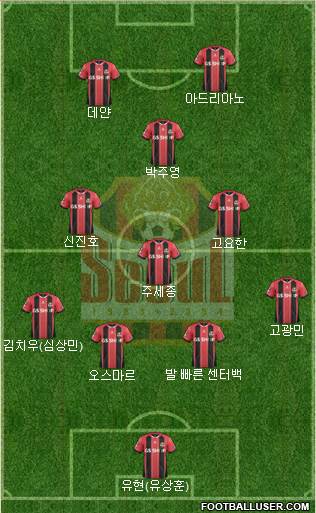 FC Seoul Formation 2016