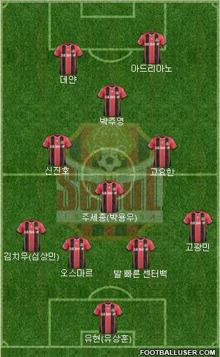 FC Seoul Formation 2016