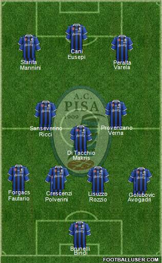 Pisa Formation 2016