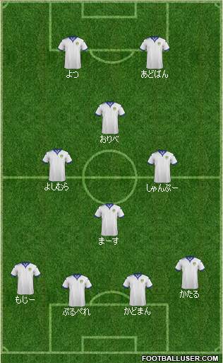 Leeds United Formation 2016