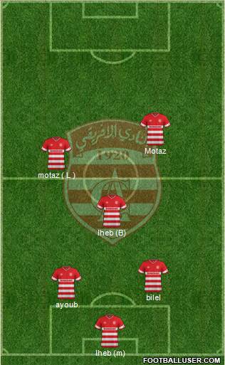 Club Africain Tunis Formation 2016