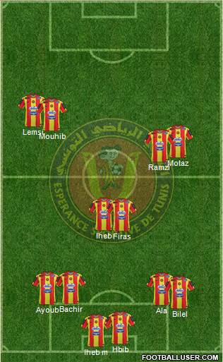 Espérance Sportive de Tunis Formation 2016
