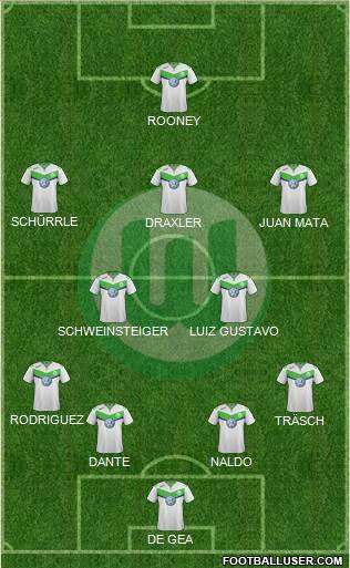 VfL Wolfsburg Formation 2016