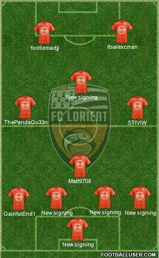 FC Lorient Bretagne Sud Formation 2016
