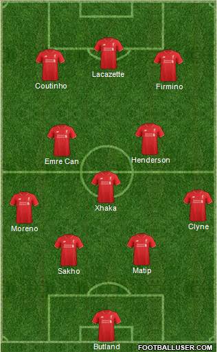 Liverpool Formation 2016