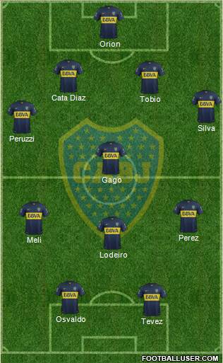 Boca Juniors Formation 2016