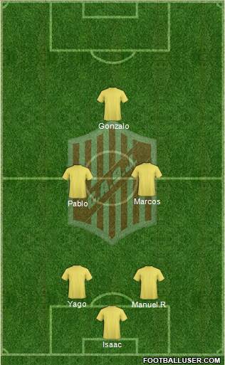 9 de Julio Formation 2016