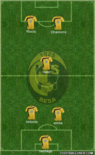 KS Besa Kavajë Formation 2016