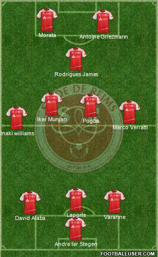 Stade de Reims Formation 2016