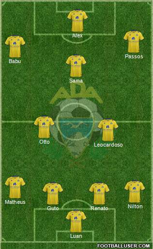 A.D. Alcorcón Formation 2016