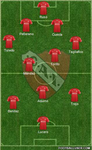 Independiente Formation 2016
