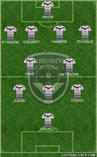 FC Girondins de Bordeaux Formation 2016