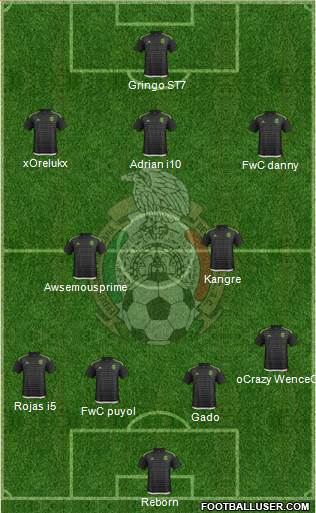 Mexico Formation 2016