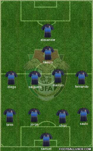 Japan Formation 2016