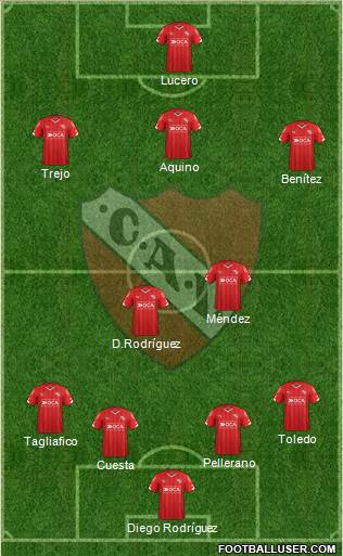 Independiente Formation 2016