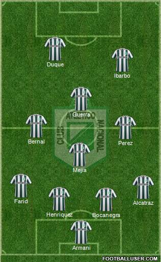 CDC Atlético Nacional Formation 2016